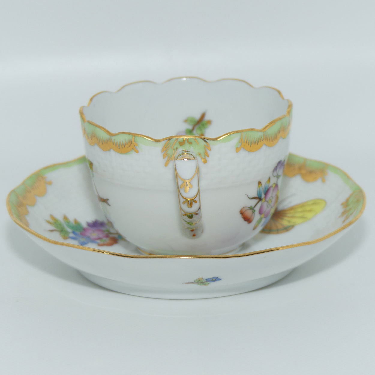 Herend Hungary Queen Victoria pattern | duo #1