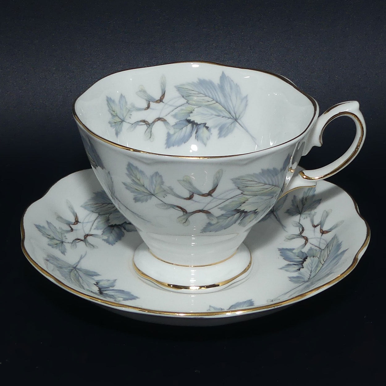 Royal Albert Bone China Silver Maple duo | Tea Size