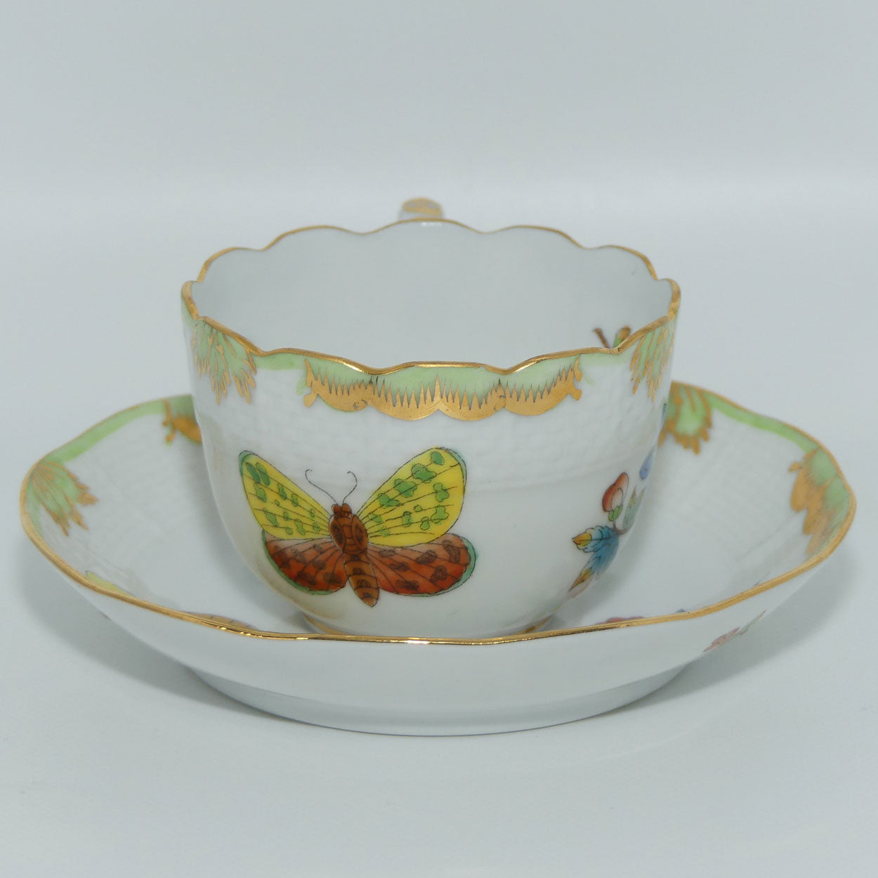 Herend Hungary Queen Victoria pattern | duo #1