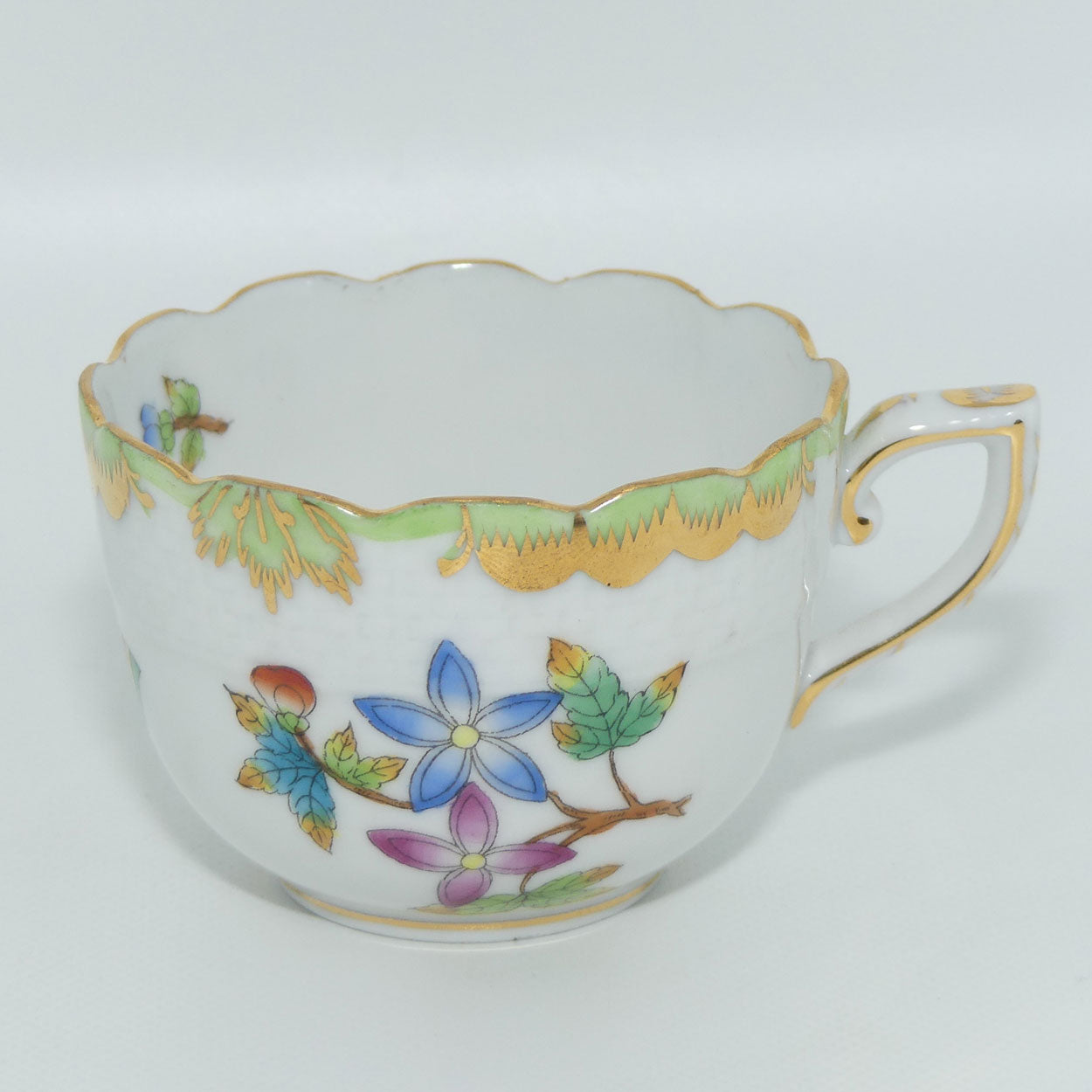 Herend Hungary Queen Victoria pattern | duo