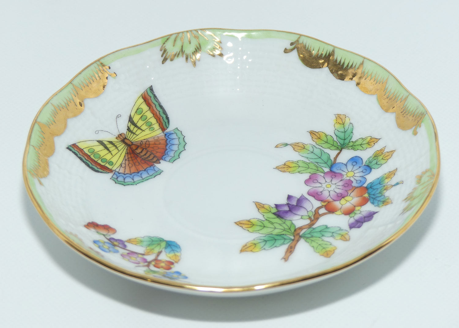 Herend Hungary Queen Victoria pattern | duo