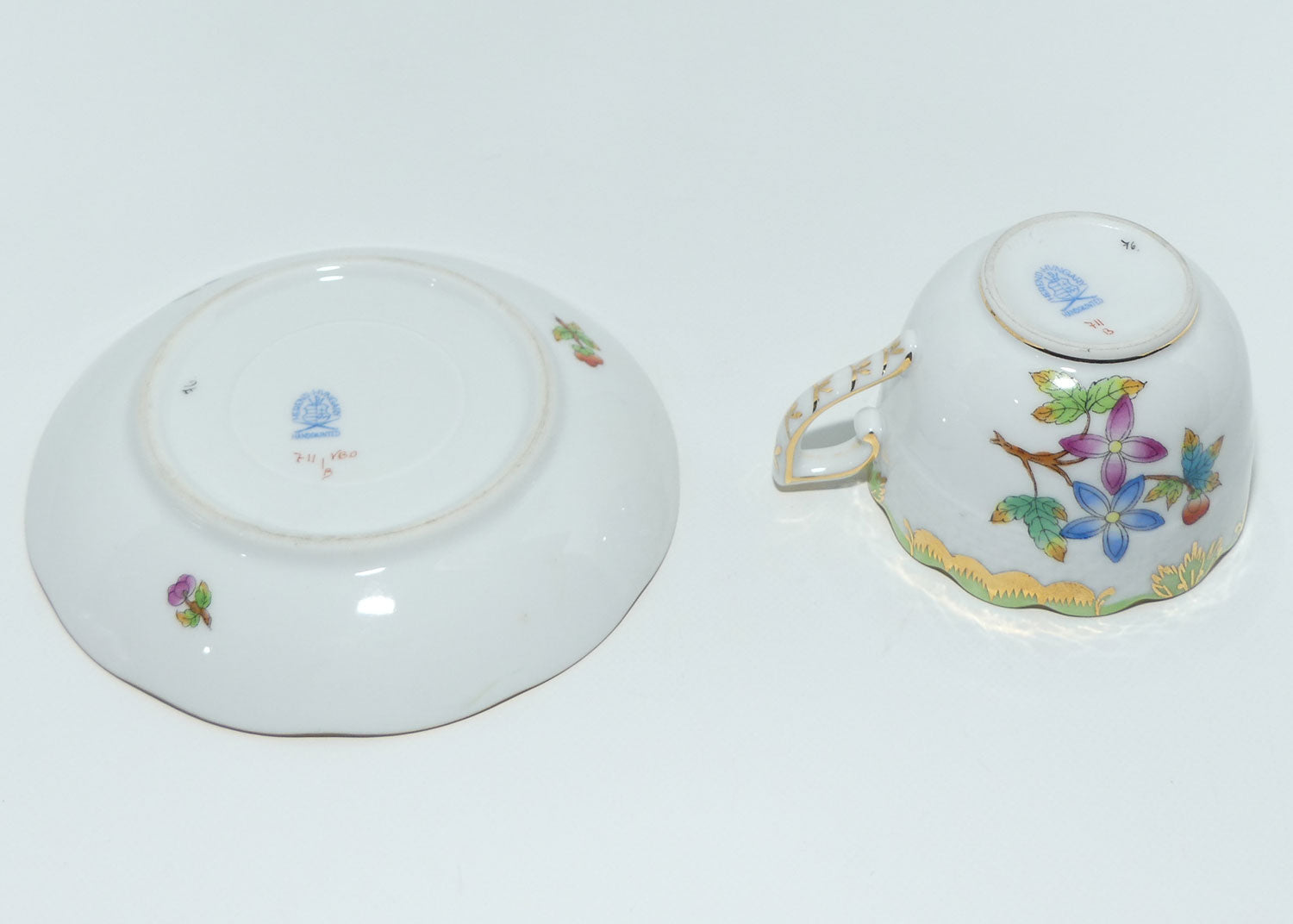 Herend Hungary Queen Victoria pattern | duo #3