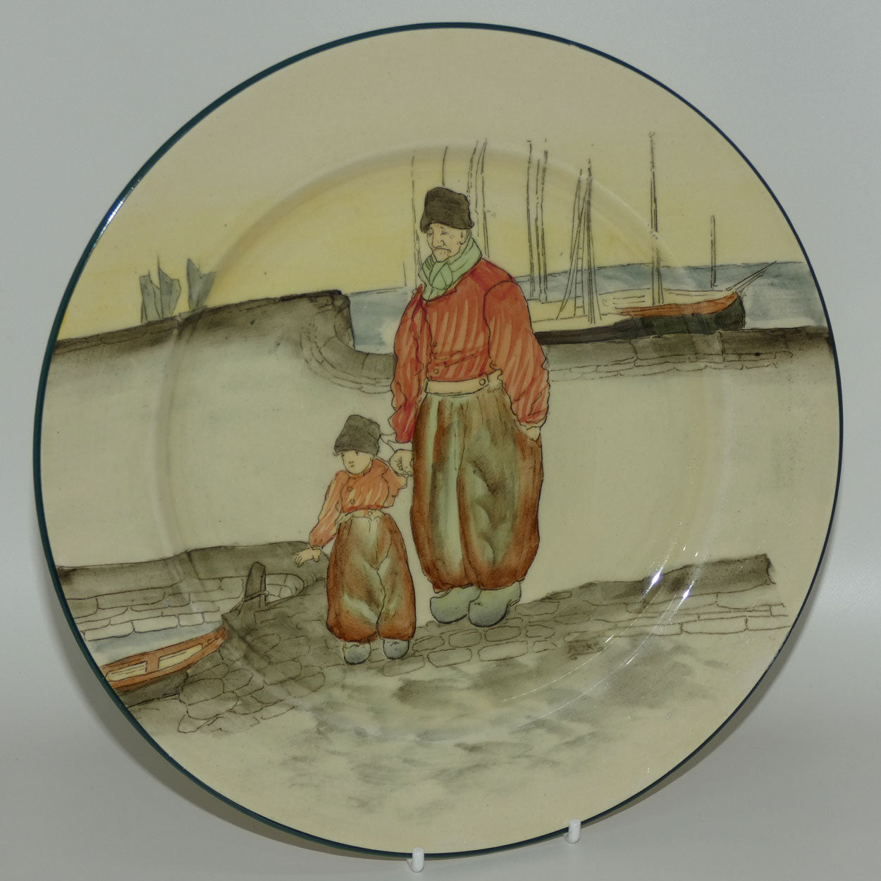 royal-doulton-dutch-c-plate-d3388