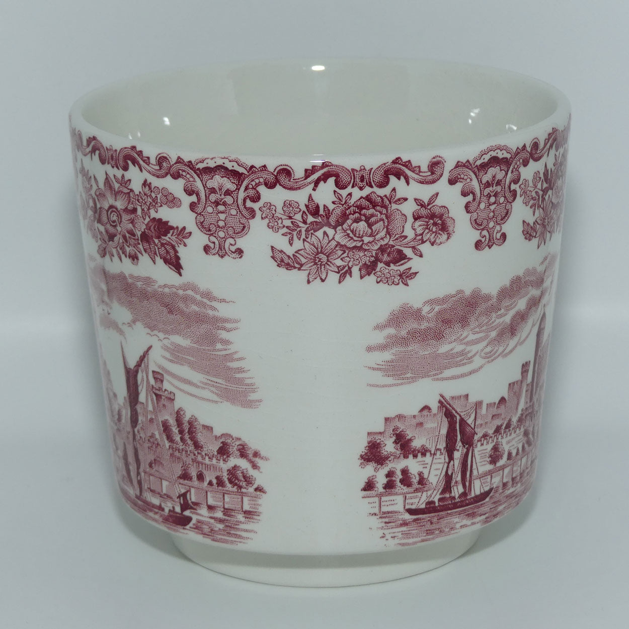 Enoch Wedgwood | Royal Homes of Britain | Red and White planter