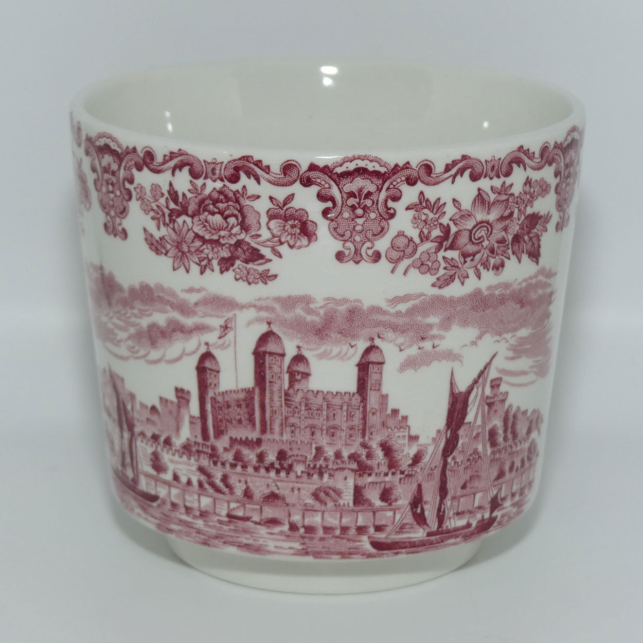 Enoch Wedgwood | Royal Homes of Britain | Red and White planter