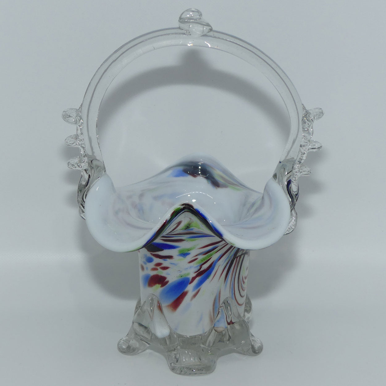 End of Day Art Glass basket