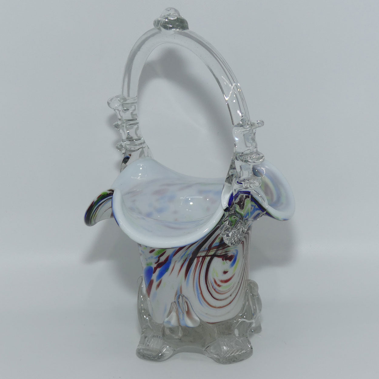 End of Day Art Glass basket