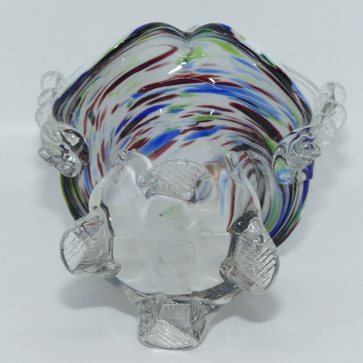 End of Day Art Glass basket