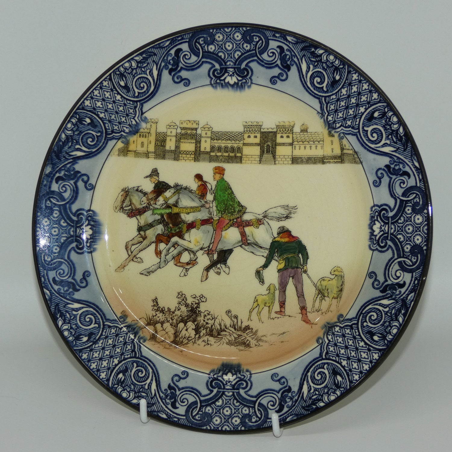 royal-doulton-falconry-plate-d3696