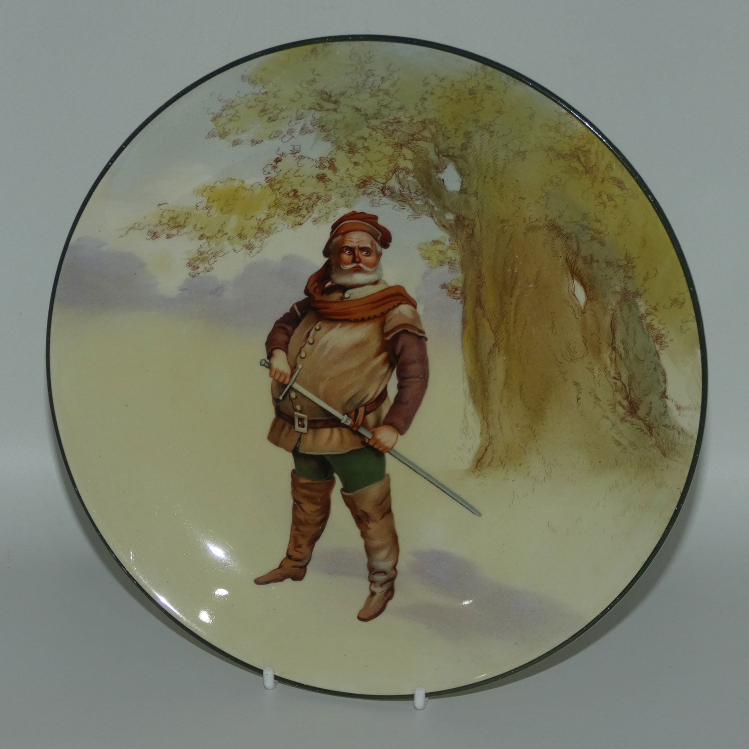 royal-doulton-shakespearean-falstaff-plate-d3835