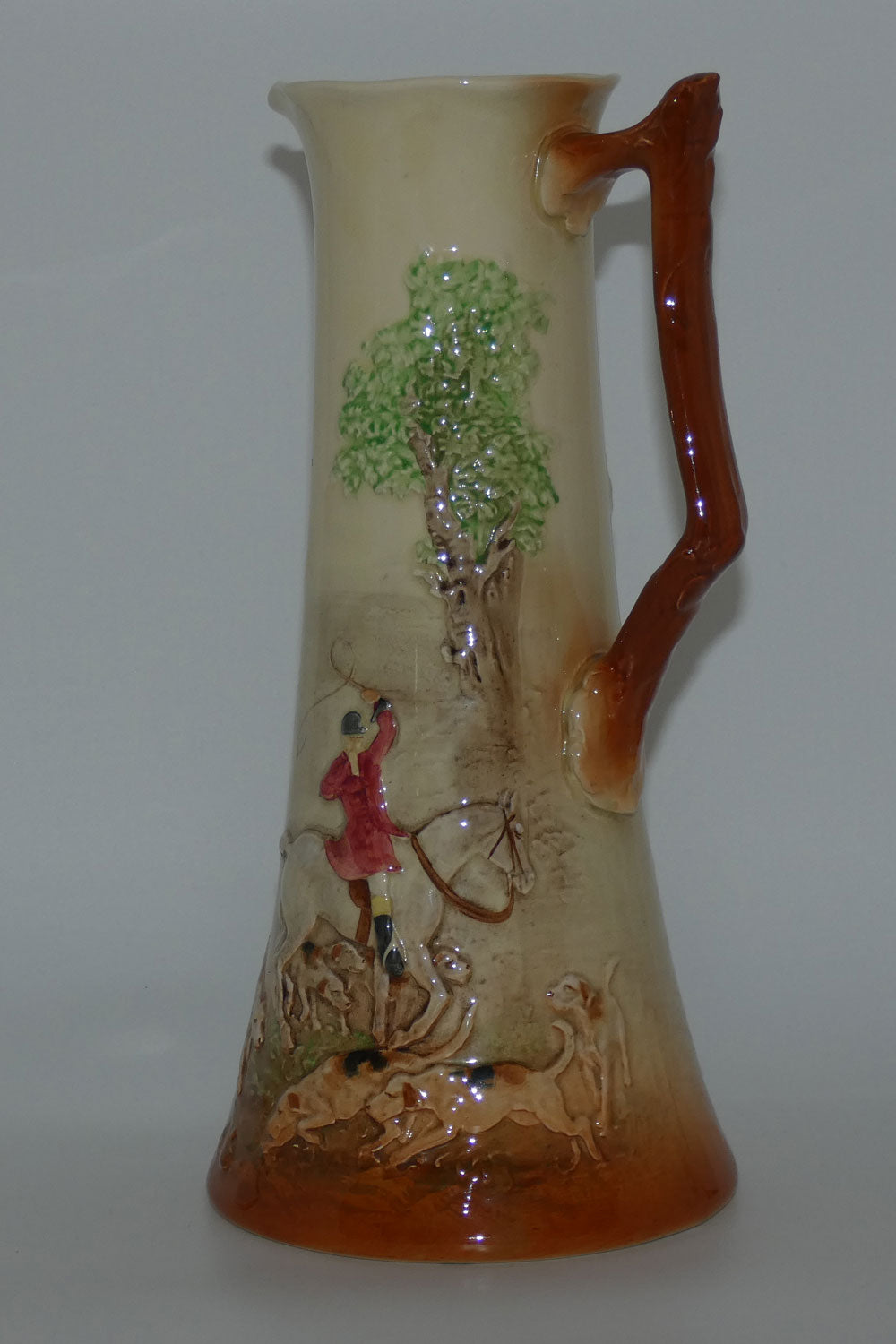 royal-doulton-fox-hunting-relief-very-tall-ewer
