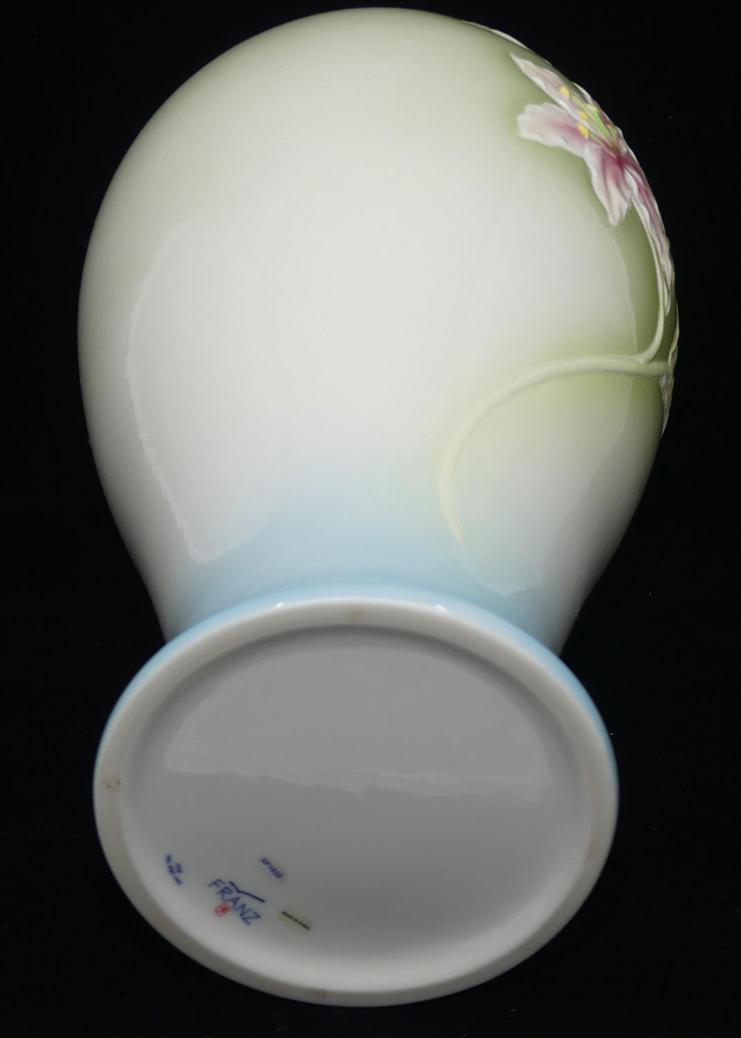 franz-porcelain-floral-very-tall-vase-36-5cm-lily-1