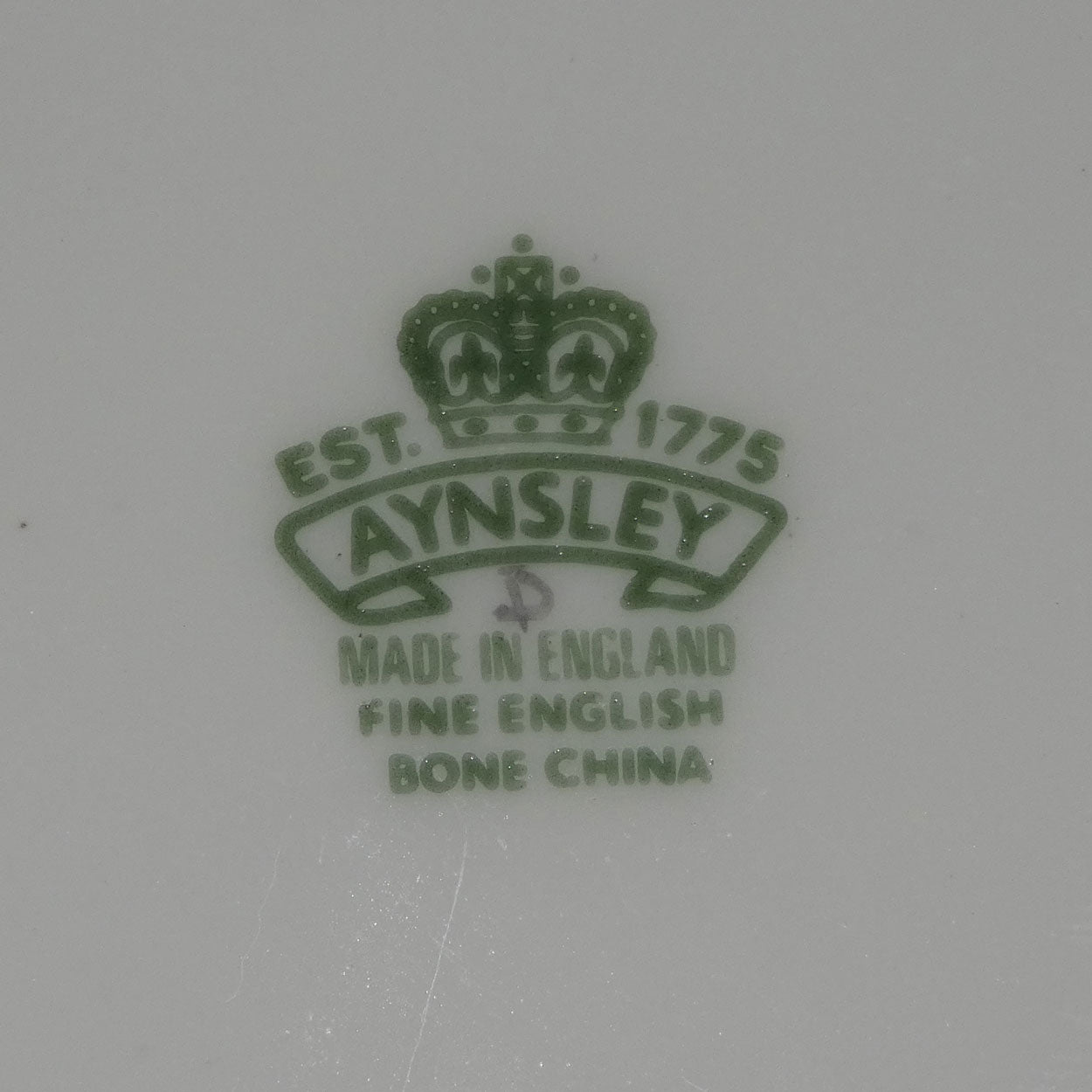 Aynsley Fruit Orchard Gold plate D Jones