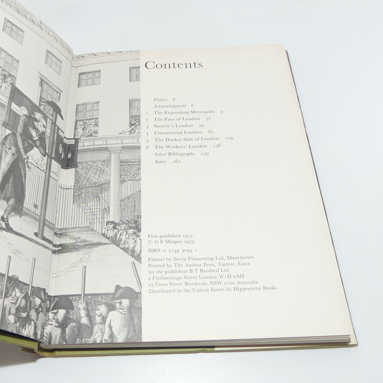 Reference Book | Georgian London | GE Mingay