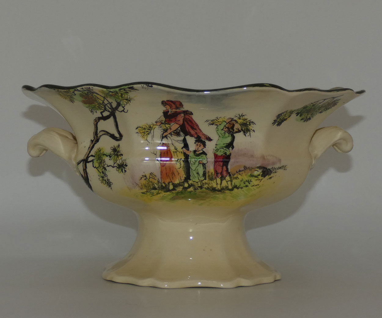 royal-doulton-gleaners-and-gypsies-grecian-handled-comport