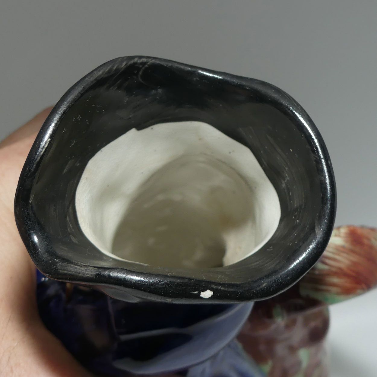 Antique Staffordshire Pottery Hearty Good Fellow toby jug