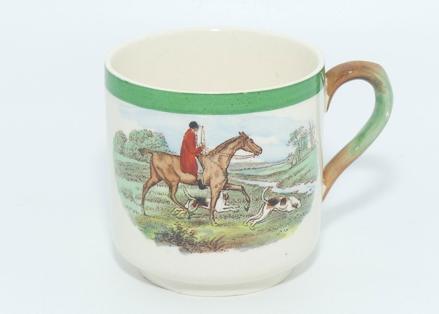 Copeland Spode JF Herring Fox Hunting coffee duo | Huntsman