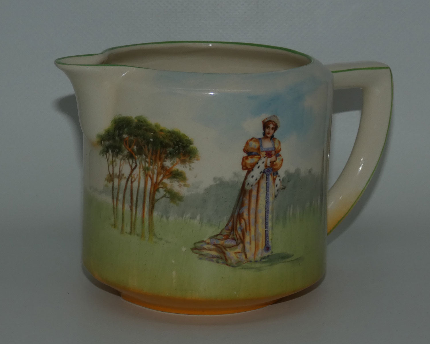 royal-doulton-shakespearean-katherine-quorn-shape-jug