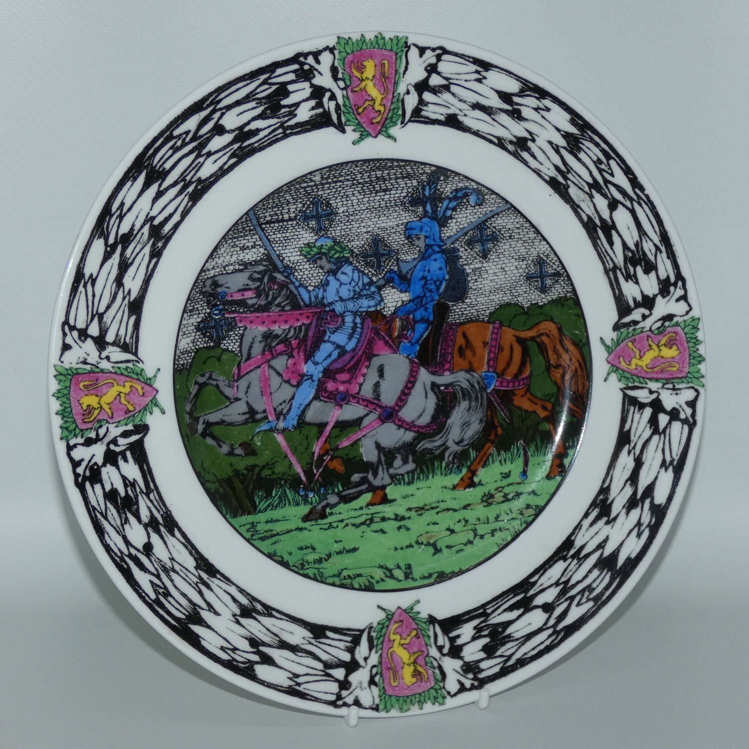 royal-doulton-plate-king-arthurs-knights
