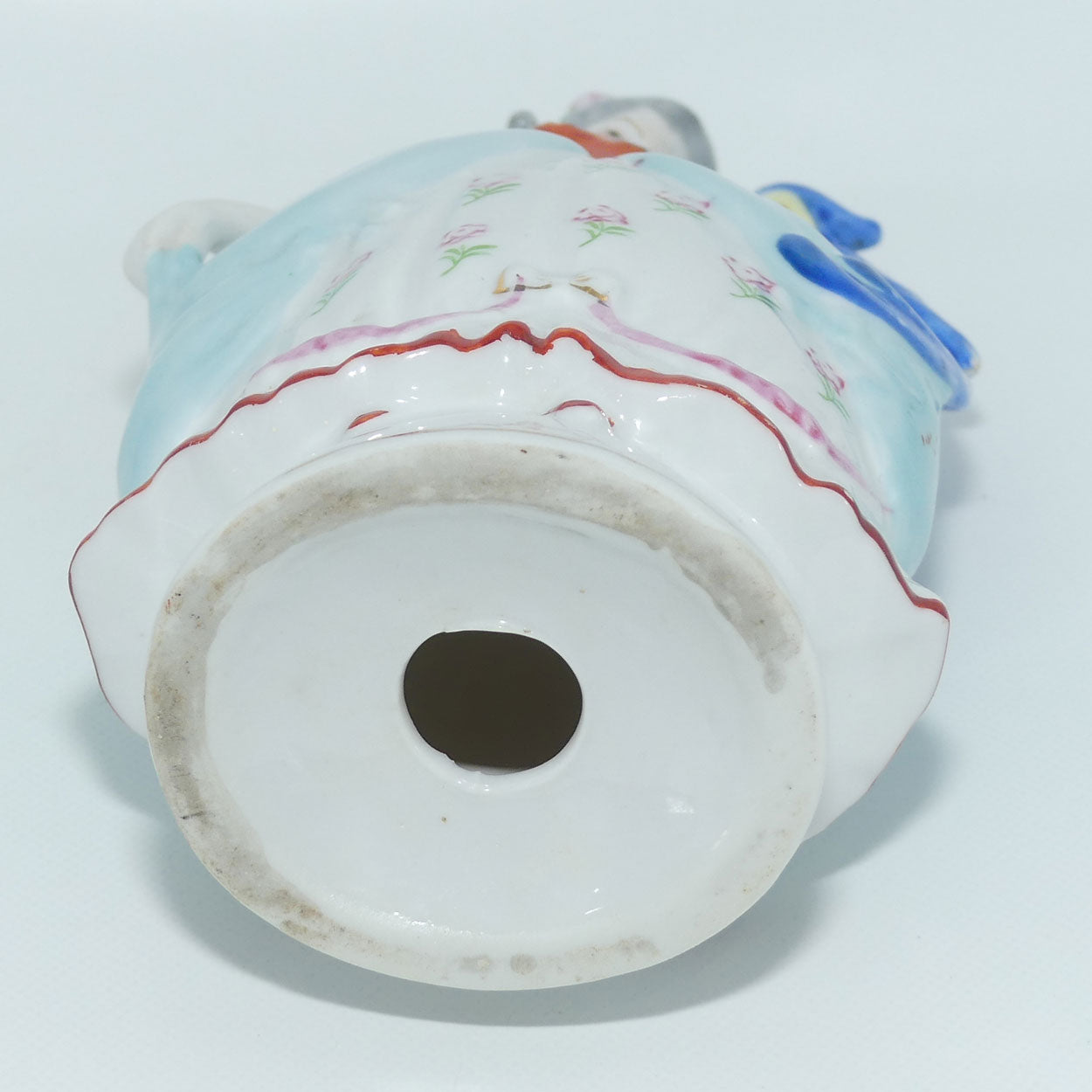 Early 20th Century European figure | 18th Century Lady with Parrot