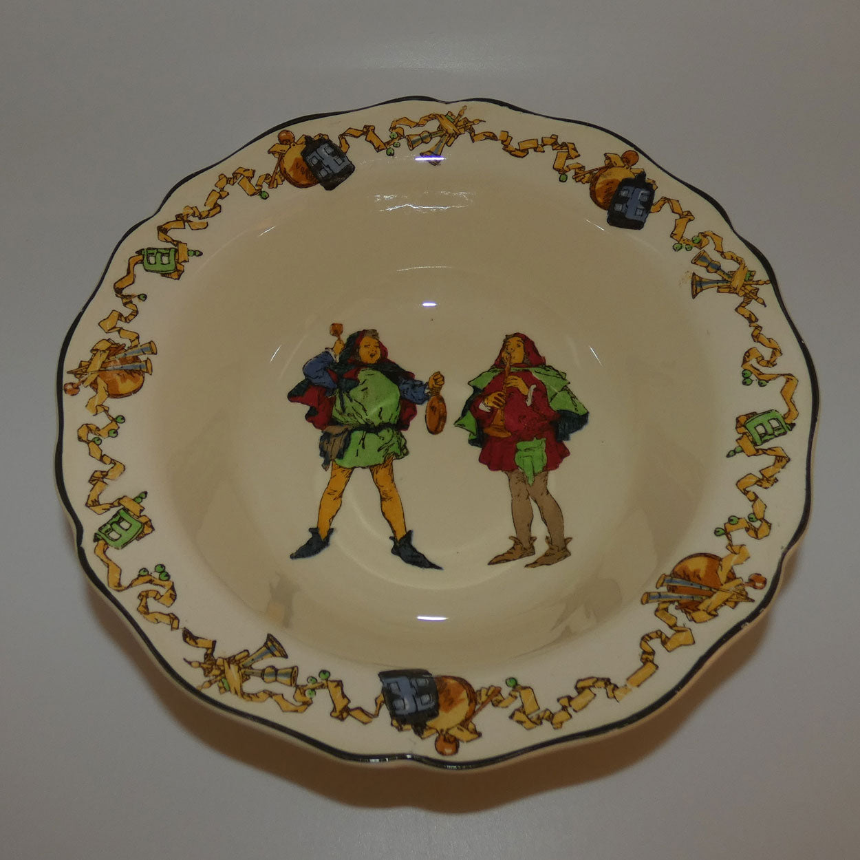 royal-doulton-minstrels-large-rimmed-bowl-d4243