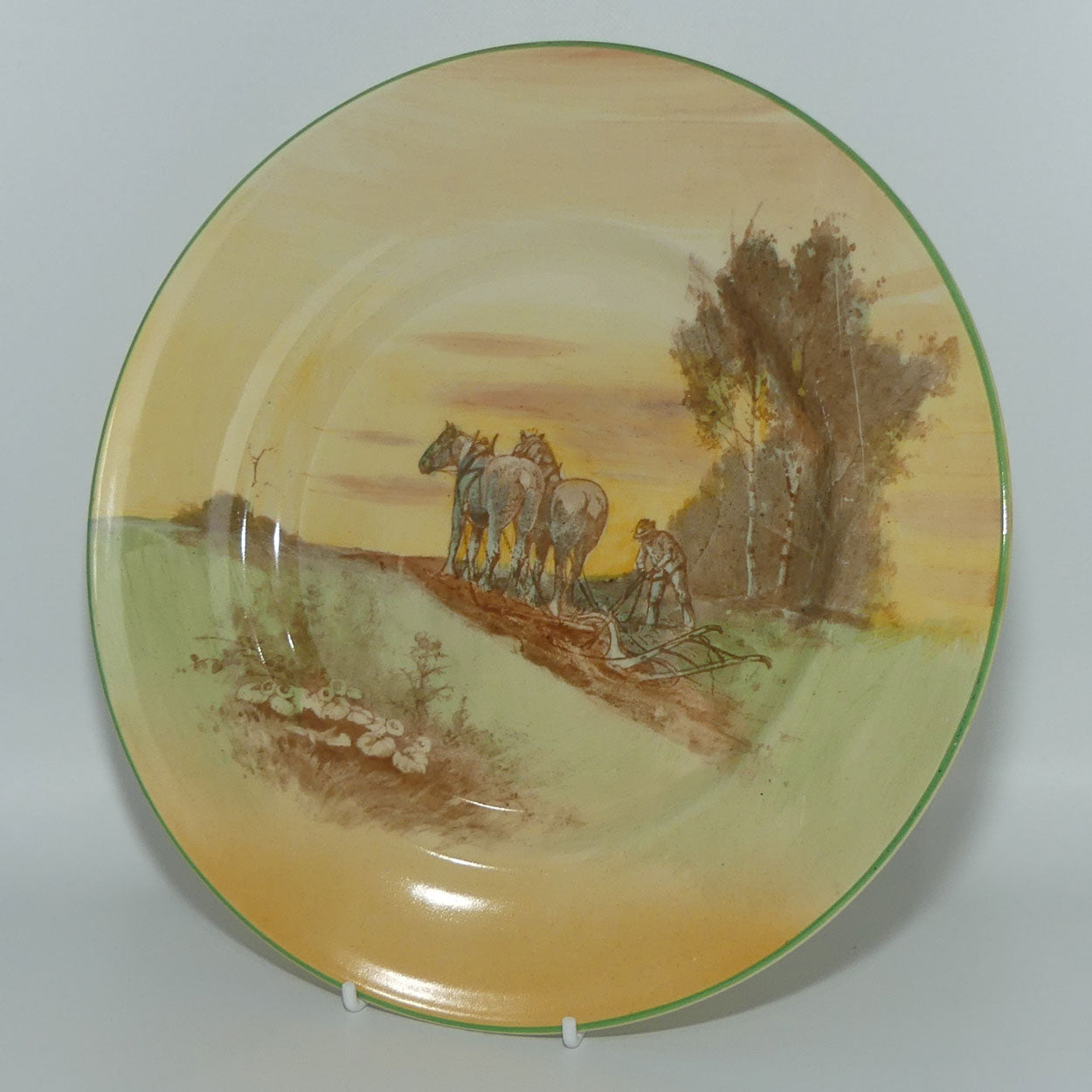 Royal Doulton Ploughing large plate | 26cm | D5650