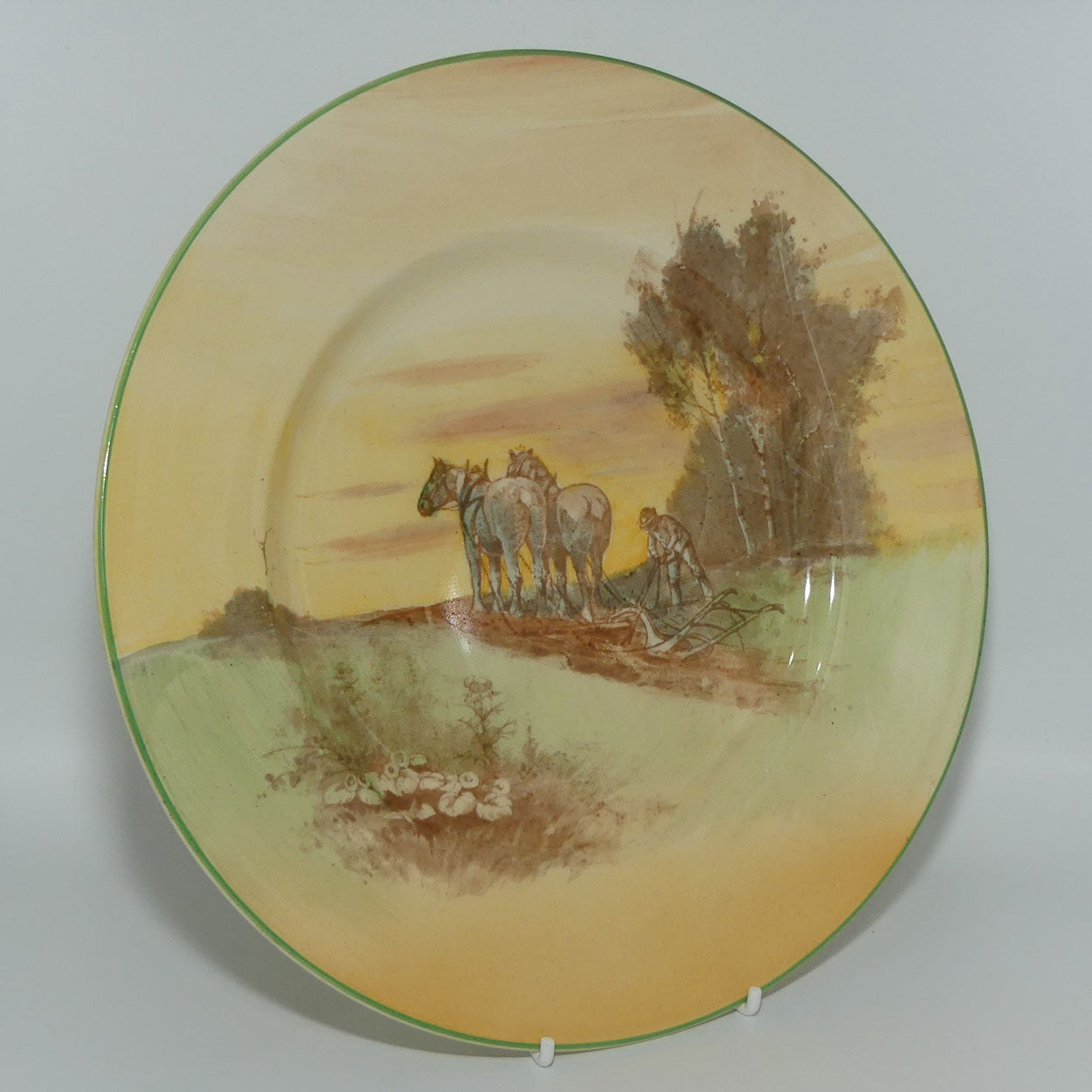 Royal Doulton Ploughing large plate | 26cm | D5650