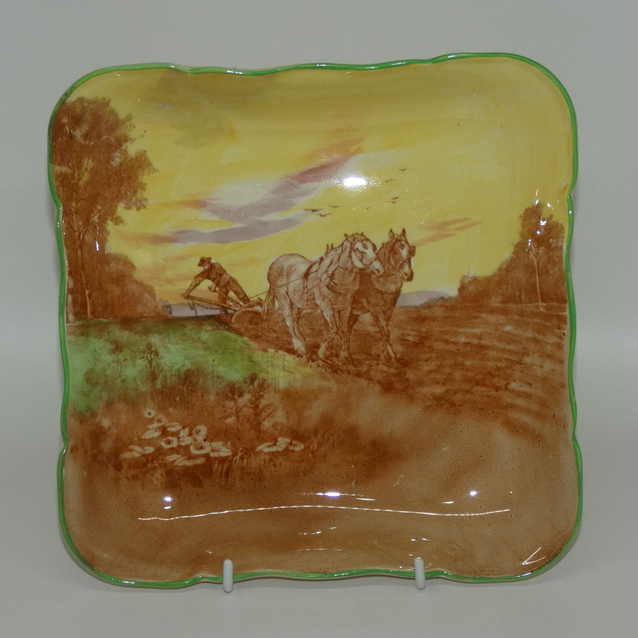royal-doulton-ploughing-large-square-dish-d5650
