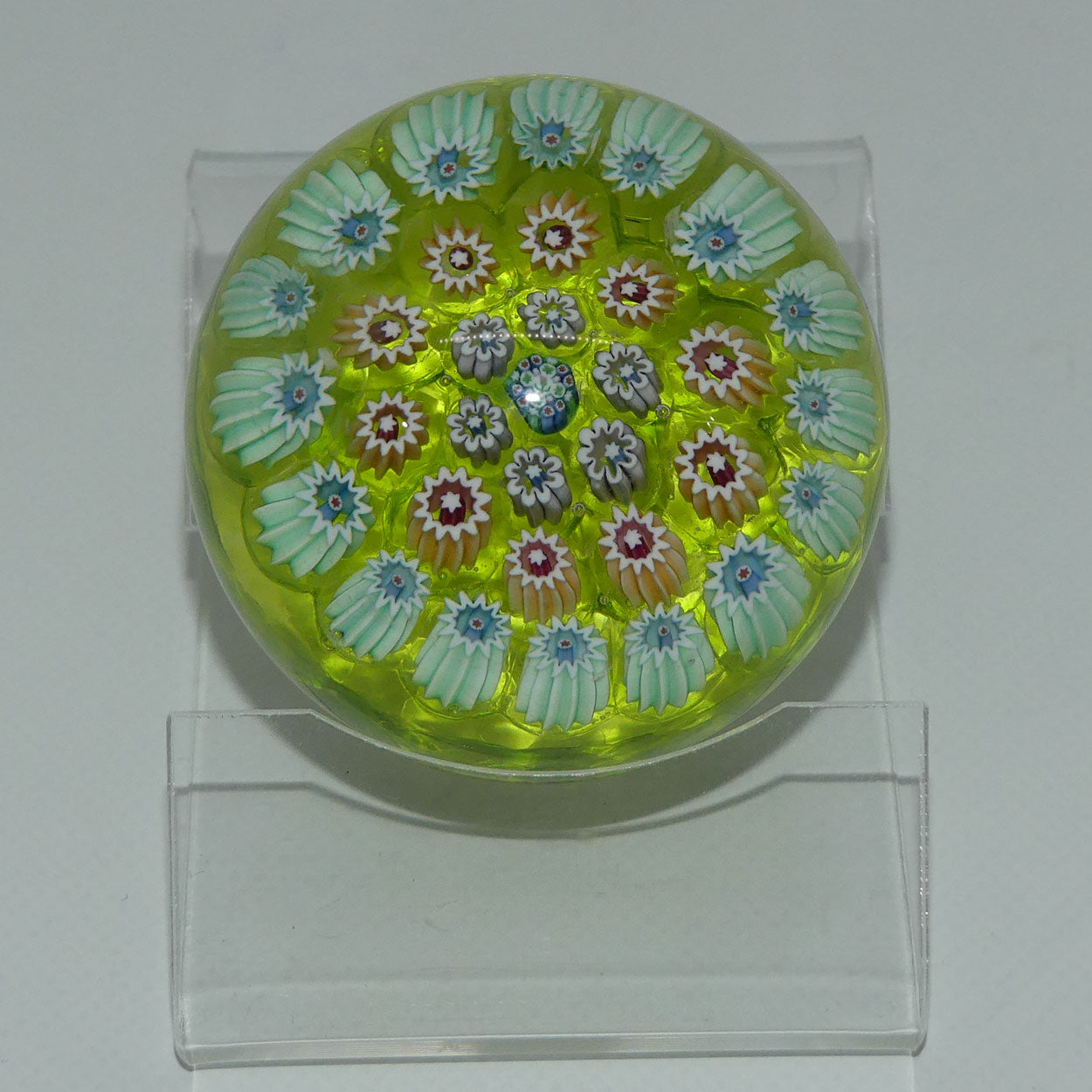 john-deacons-scotland-millefiori-concentric-miniature-paperweight-lime