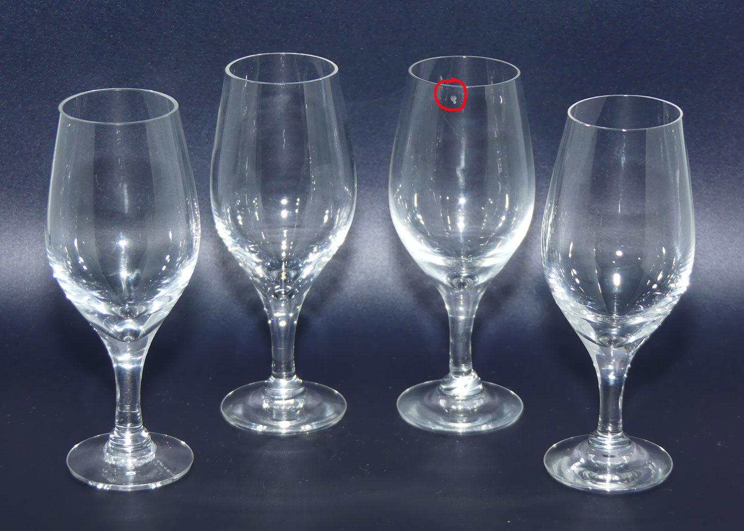 Vintage Dartington Crystal | Frank Thrower design | Set of 4 Liqueur Glasses 90ml