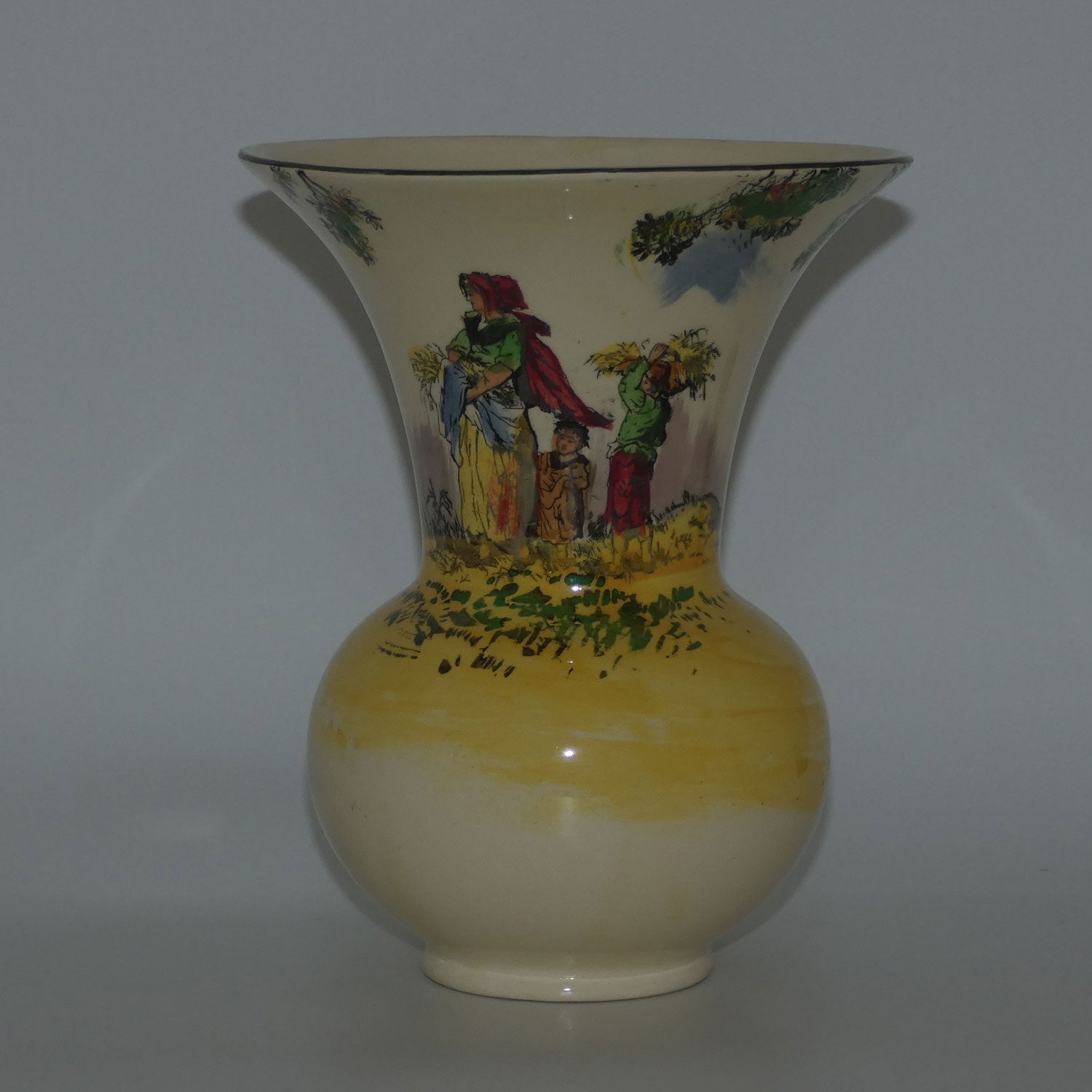 royal-doulton-old-english-scenes-the-gleaners-large-flaired-vase-1