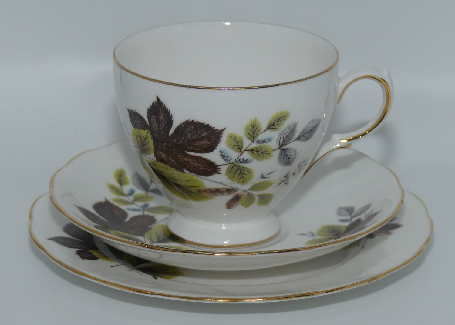 Royal Stafford Bone China Cornflower pattern trio