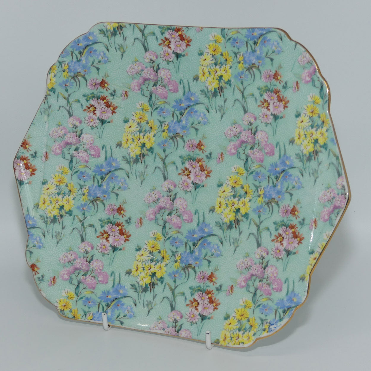 Shelley Melody Chintz cake plate | Pattern 12973