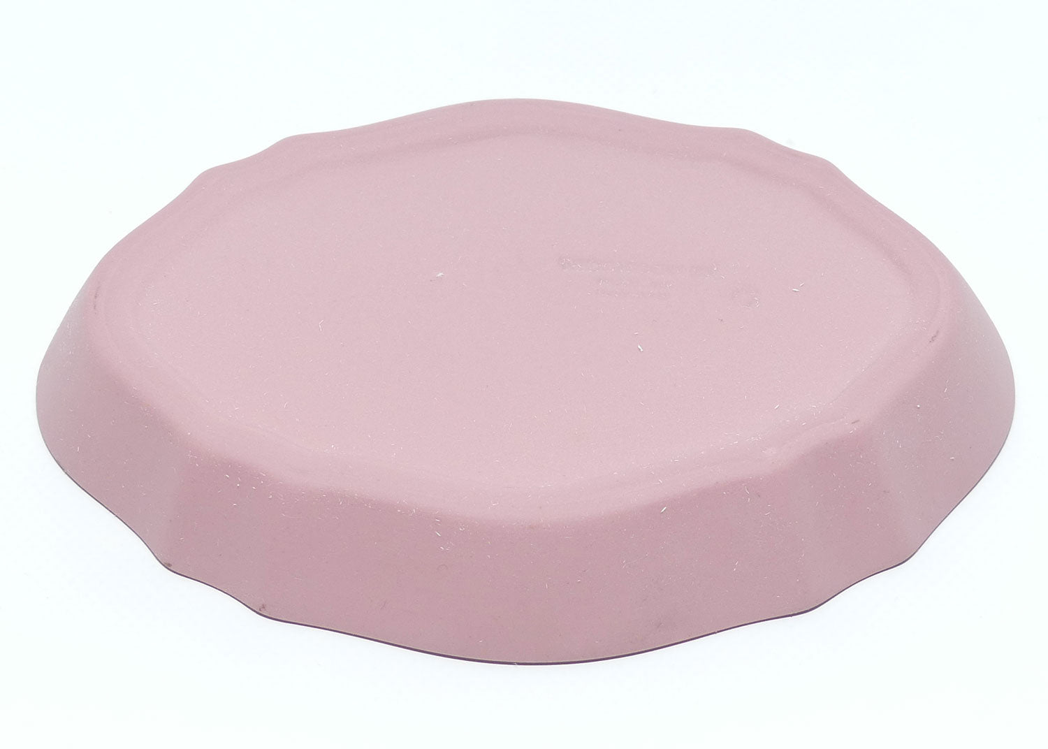 Wedgwood Jasper | White on Pink | Cherubs mini oval tray