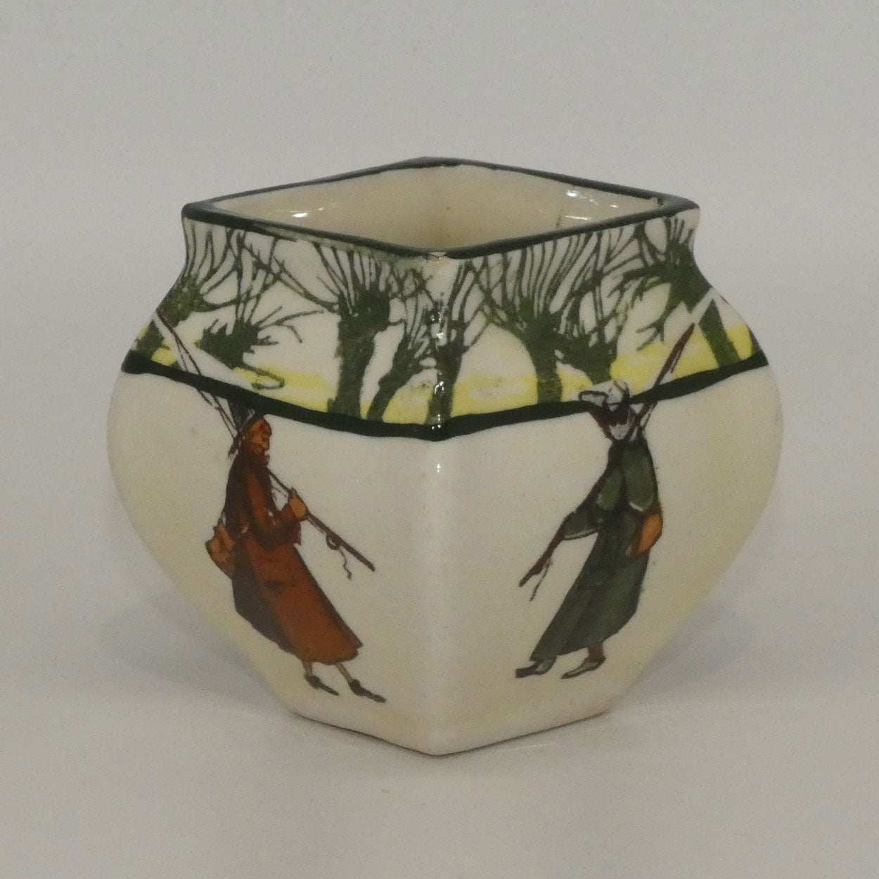 royal-doulton-izaak-walton-gallant-fishers-miniature-vase