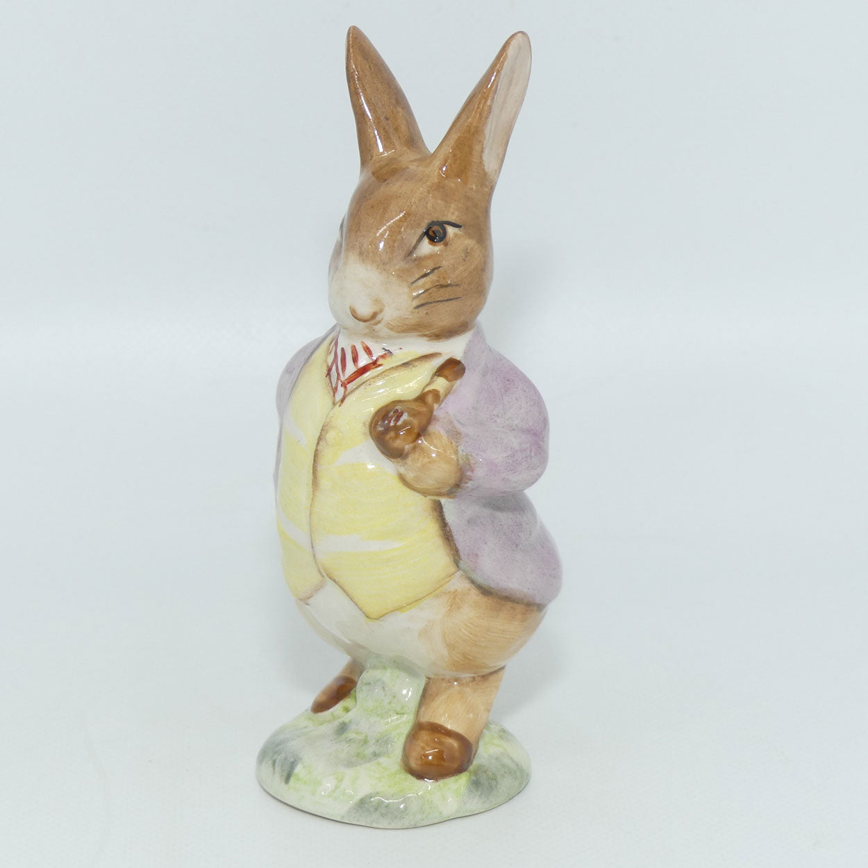 Beswick Beatrix Potter Mr Benjamin Bunny | Pipe In | Lilac | BP3b