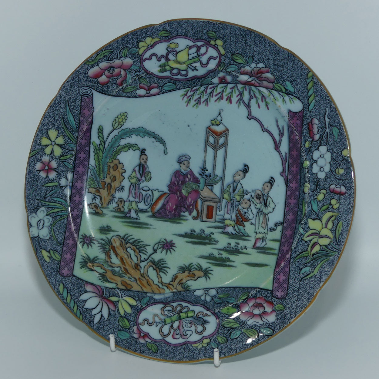 masons-ironstone-ashworth-nangpo-pattern-plate-c-1872