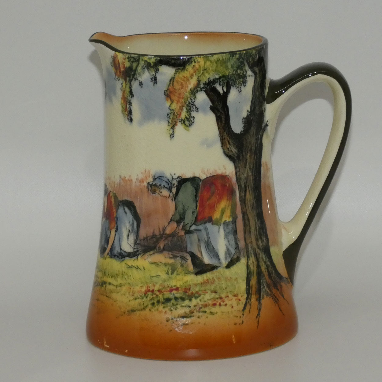 royal-doulton-newlyn-shape-gypsies-and-gleaners-jug-d3191