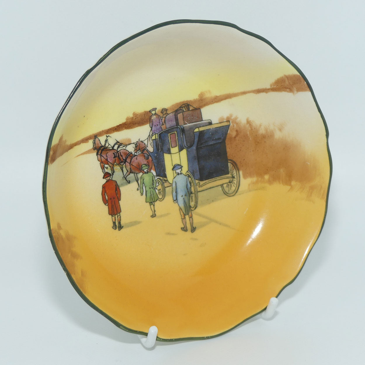 Royal Doulton Coaching Days nut dish D2716