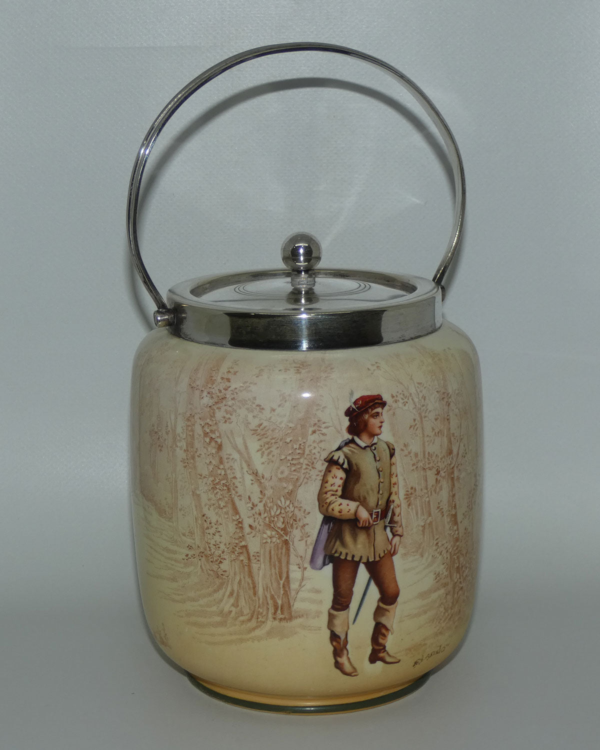 royal-doulton-shakespearean-orlando-biscuit-barrel-d3746