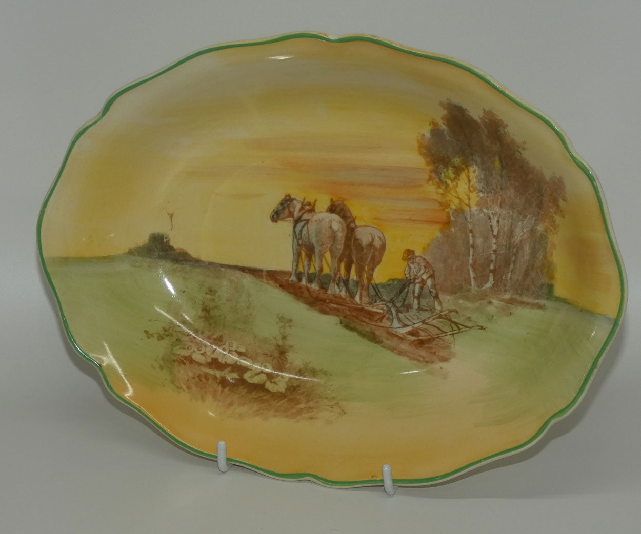 royal-doulton-ploughing-large-oval-bowl-d5650