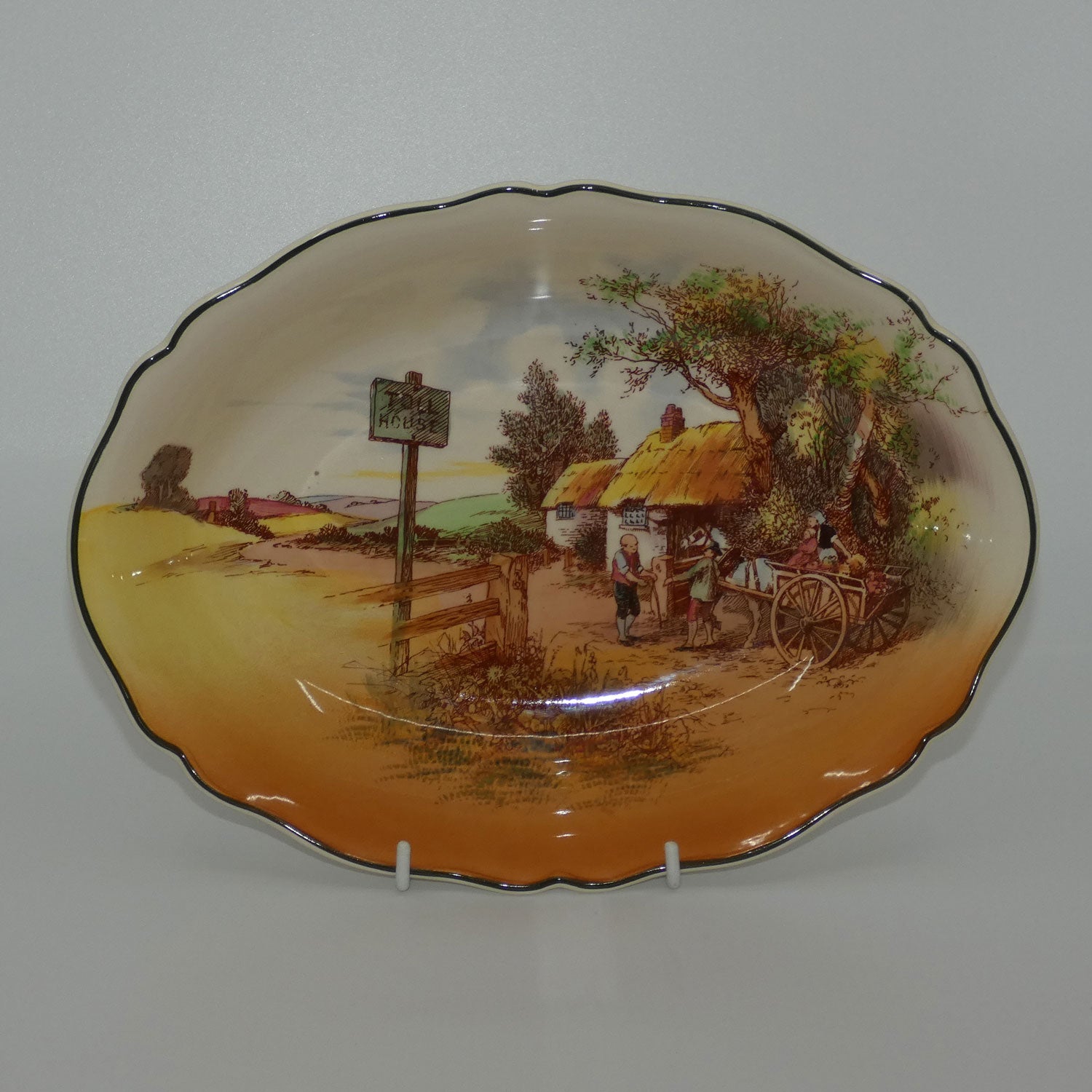 royal-doulton-rustic-england-large-oval-bowl-d6297