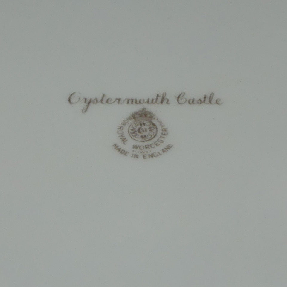 royal-worcester-hand-painted-oystermouth-castle-plate-roberts