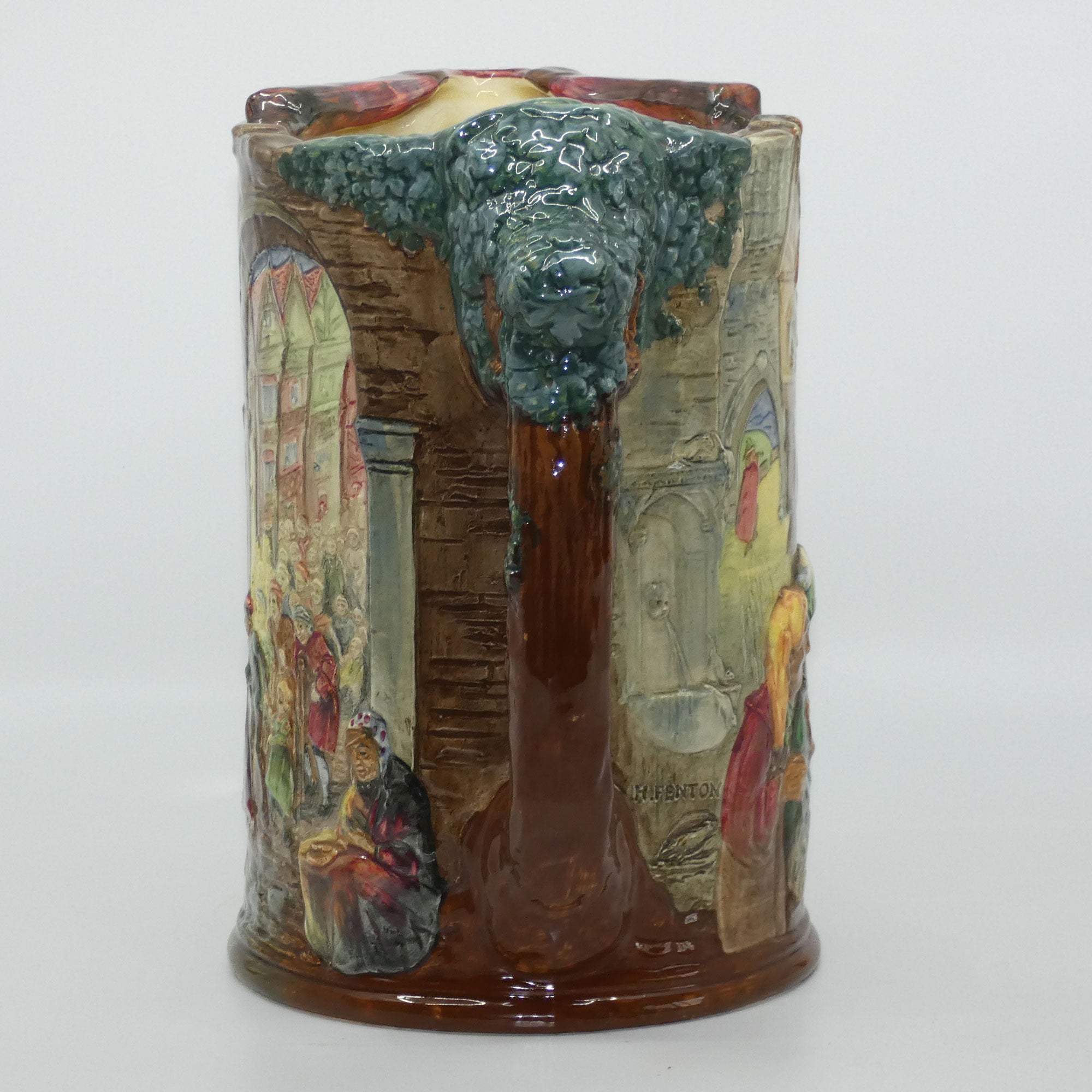 royal-doulton-the-pied-piper-of-hamelin-loving-jug