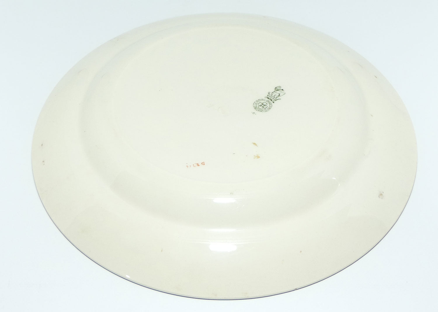 Royal Doulton Coaching Days medium round 24cm plate D2716