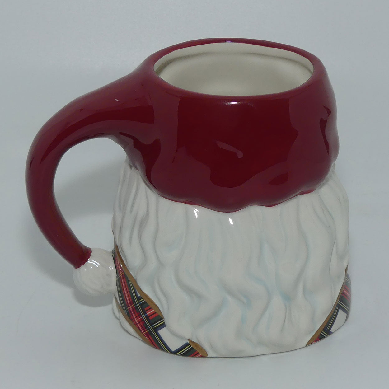 Waterford Holiday Heirlooms | Plaid Santa Plate and Mug set | Ltd Ed