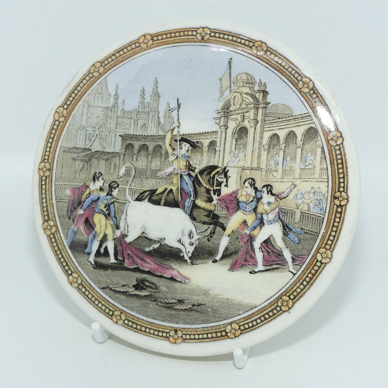 Kirkhams | Jesse Austin Process | Bull Fight pot lid