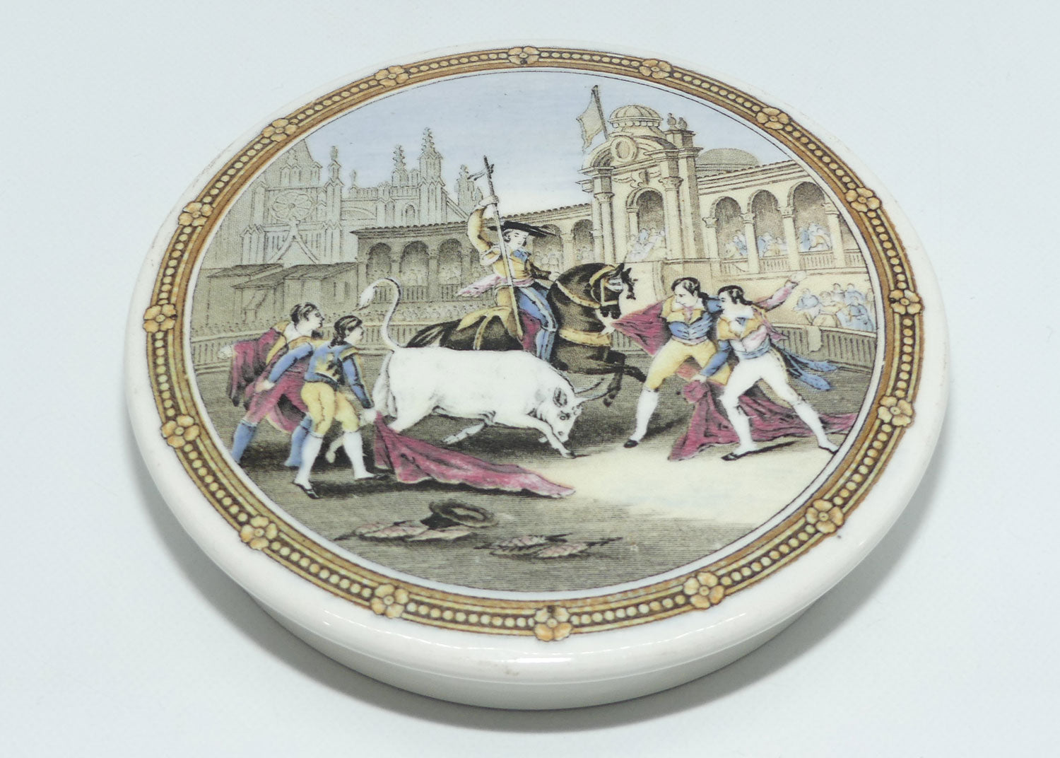 Kirkhams | Jesse Austin Process | Bull Fight pot lid