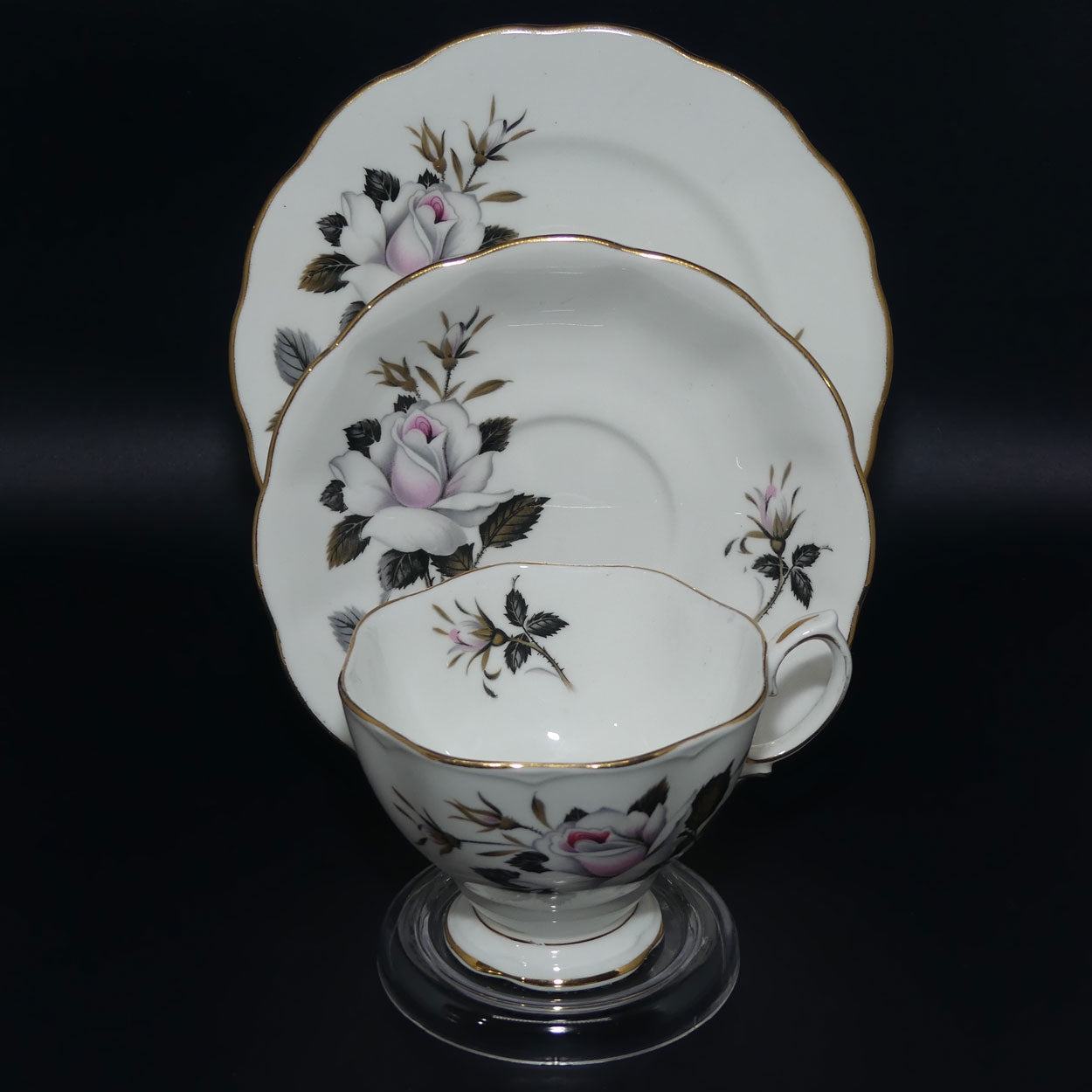 Royal Albert Bone China England Queens Messenger trio