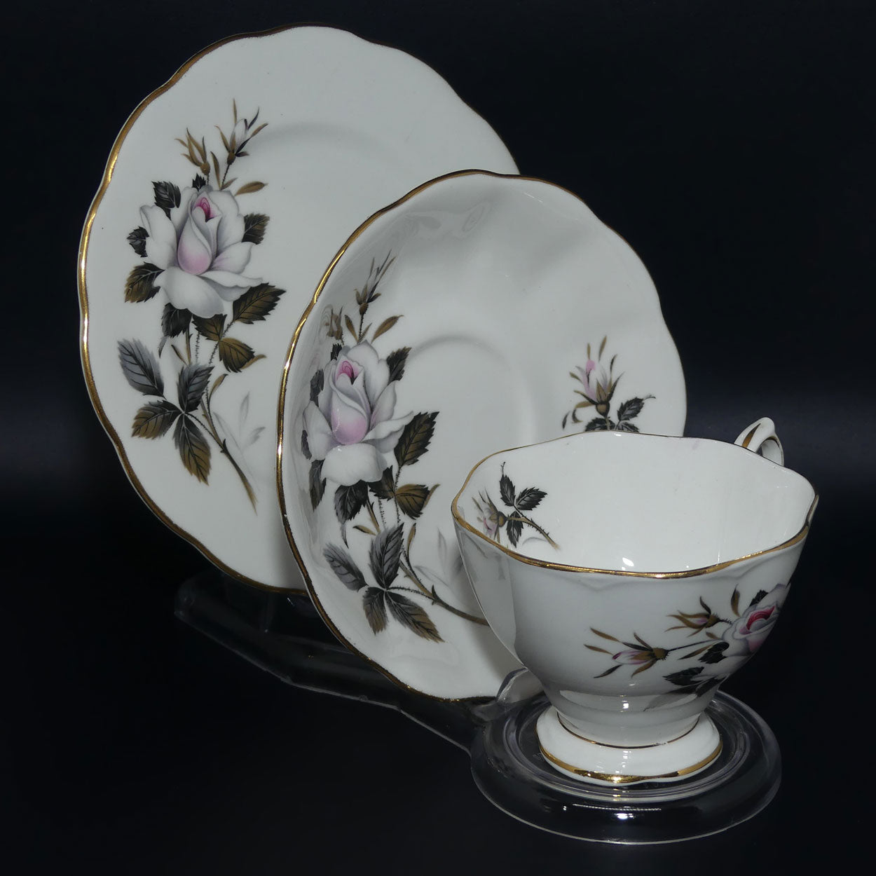 Royal Albert Bone China England Queens Messenger trio